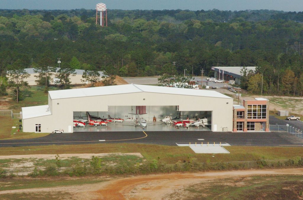 CTAP 40K square foot hanger at Bob Sikes Airport (KCEW)
